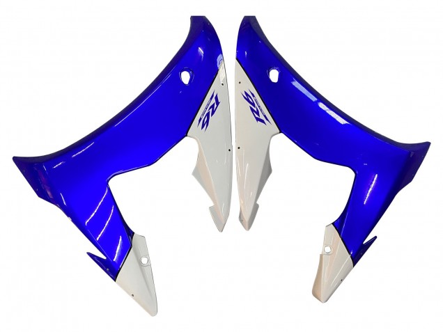 2006-2009 Yamaha YZF R6S Motorcycle Fairings - White Blue GYTR Canada for Sale