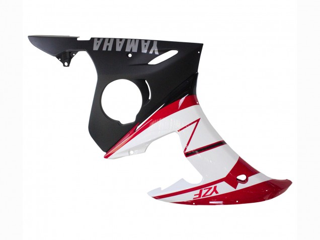 2003-2004 Yamaha YZF R6 Motorcycle Fairings - Red White Matte Black Canada for Sale