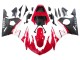 2003-2004 Yamaha YZF R6 Motorcycle Fairings - Red White Matte Black Canada for Sale