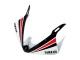 2006-2009 Yamaha YZF R6S Motorcycle Fairings - White Red Glossy Black Motul Canada for Sale