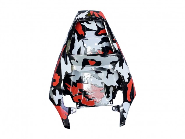 2003-2004 Yamaha YZF R6 Motorcycle Fairings - Black Red Grey Camouflage Canada for Sale