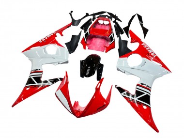 2006-2009 Yamaha YZF R6S Motorcycle Fairings - Red White Black Canada for Sale