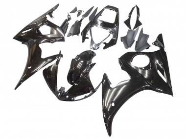 2006-2009 Yamaha YZF R6S Motorcycle Fairings - Glossy Black Canada for Sale