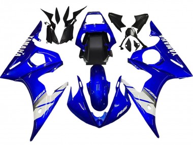 2005 Yamaha YZF 600 R6 Motorcycle Fairing - Blue White Canada for Sale