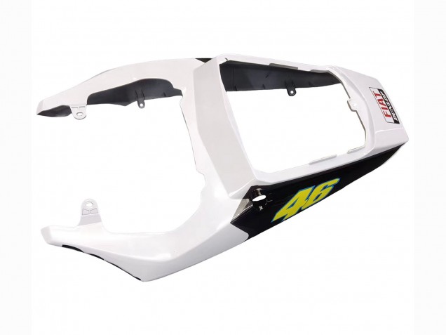 2005 Yamaha YZF 600 R6 Motorcycle Fairings - White Blue Dunlop Fiat Motul Canada for Sale
