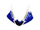 2005 Yamaha YZF 600 R6 Motorcycle Fairings - White Blue Dunlop Fiat Motul Canada for Sale