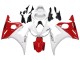 2005 Yamaha YZF 600 R6 Motorcycle Fairings - White Red Canada for Sale