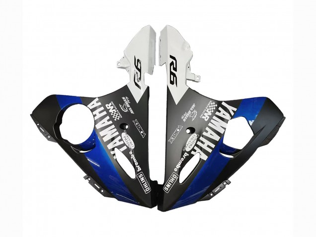 2005 Yamaha YZF 600 R6 Motorcycle Fairings - Blue White Black Yamalube Canada for Sale