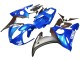 2005 Yamaha YZF 600 R6 Motorcycle Fairings - Blue Matte Black Canada for Sale
