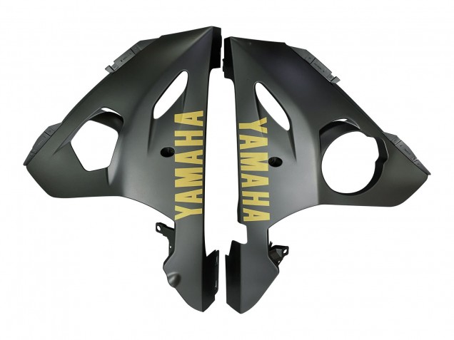 2005 Yamaha YZF 600 R6 Motorcycle Fairings - Grey Matte Black Gold Canada for Sale