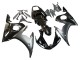 2005 Yamaha YZF 600 R6 Motorcycle Fairings - Glossy Black Matte Black Gold Canada for Sale