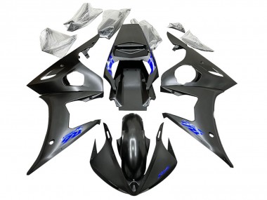 2005 Yamaha YZF 600 R6 Motorcycle Fairings - Black Blue Canada for Sale