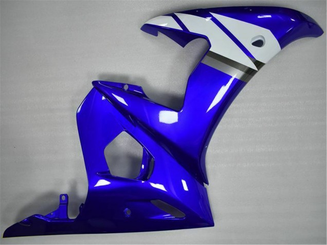 2005 Yamaha YZF 600 R6 Motorcycle Fairings - Blue White Canada for Sale