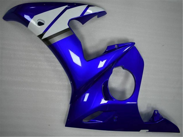 2005 Yamaha YZF 600 R6 Motorcycle Fairings - Blue White Canada for Sale