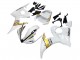 2005 Yamaha YZF 600 R6 Motorcycle Fairings - White Gold Black Canada for Sale