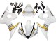 2005 Yamaha YZF 600 R6 Motorcycle Fairings - White Gold Black Canada for Sale