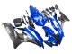 2006-2007 Yamaha YZF 600 R6 Motorcycle Fairings - Blue White Glossy Black Canada for Sale
