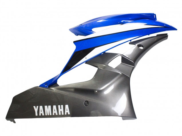 2006-2007 Yamaha YZF 600 R6 Motorcycle Fairings - Blue White Glossy Black Canada for Sale