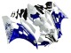 2006-2007 Yamaha YZF 600 R6 Motorcycle Fairings - White Blue Jordan Canada for Sale