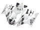2006-2007 Yamaha YZF 600 R6 Motorcycle Fairings - White Glossy Black Motul Michelin Canada for Sale