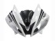 2006-2007 Yamaha YZF 600 R6 Motorcycle Fairings - White Glossy Black Motul Michelin Canada for Sale