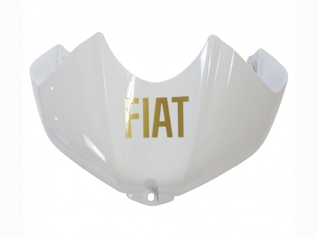 2006-2007 Yamaha YZF 600 R6 Motorcycle Fairings - White Gold Black Fiat Canada for Sale