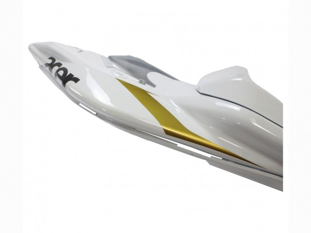 2006-2007 Yamaha YZF 600 R6 Motorcycle Fairings - White Gold Black Fiat Canada for Sale