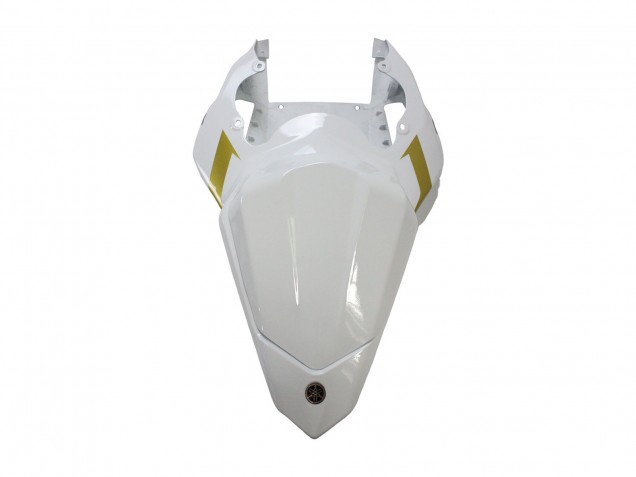 2006-2007 Yamaha YZF 600 R6 Motorcycle Fairings - White Gold Black Fiat Canada for Sale