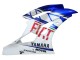 2006-2007 Yamaha YZF 600 R6 Motorcycle Fairings - White Blue Red Fiat Motul Michelin Canada for Sale