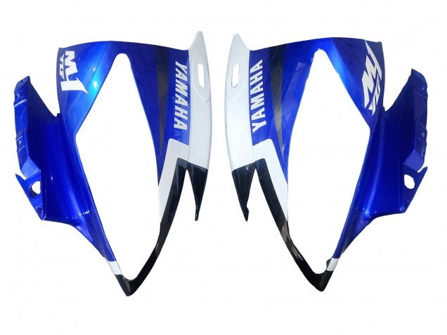 2006-2007 Yamaha YZF 600 R6 Motorcycle Fairings - White Blue Red Fiat Motul Michelin Canada for Sale