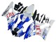 2006-2007 Yamaha YZF 600 R6 Motorcycle Fairings - White Blue Red Fiat Motul Michelin Canada for Sale
