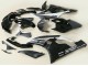 2006-2007 Yamaha YZF 600 R6 Motorcycle Fairings - Glossy Black Matte Black White Motul Michelin Canada for Sale