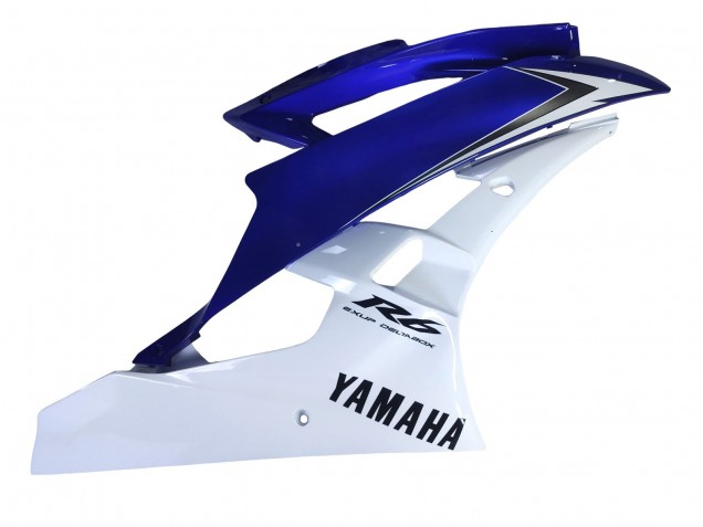 2006-2007 Yamaha YZF 600 R6 Motorcycle Fairings - White Blue Black Canada for Sale