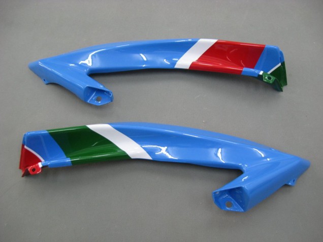 2006-2007 Yamaha YZF 600 R6 Motorcycle Fairings - Blue Green White Red Dunlop Michelin Motul Canada for Sale