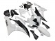 2006-2007 Yamaha YZF 600 R6 Motorcycle Fairings - White Matte Black Canada for Sale