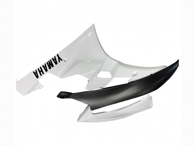 2006-2007 Yamaha YZF 600 R6 Motorcycle Fairings - White Matte Black Canada for Sale