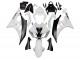 2006-2007 Yamaha YZF 600 R6 Motorcycle Fairings - White Matte Black Canada for Sale
