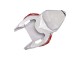 2006-2007 Yamaha YZF 600 R6 Motorcycle Fairings - White Red Black Motul Canada for Sale