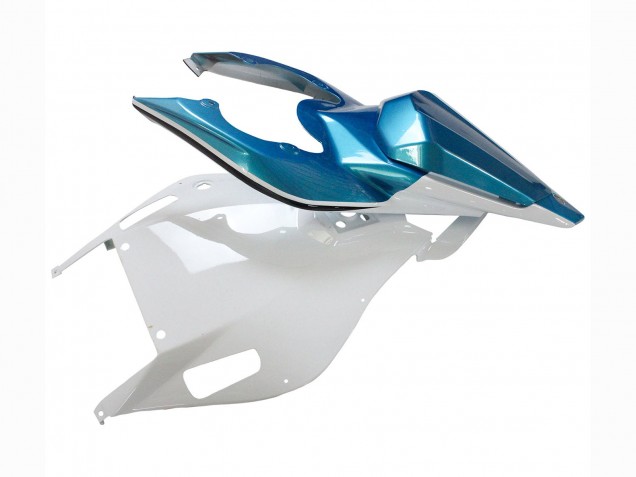 2006-2007 Yamaha YZF 600 R6 Motorcycle Fairings - White Blue Black Semakin Didepan ENEOS Canada for Sale