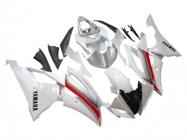 2008-2016 Yamaha YZF 600 R6 Motorcycle Fairings - White Red Canada for Sale