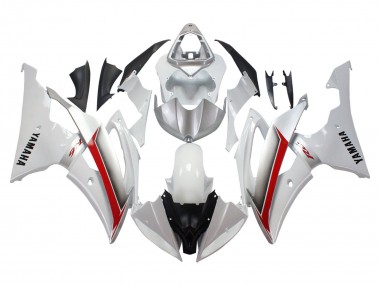 2008-2016 Yamaha YZF 600 R6 Motorcycle Fairings - White Red Canada for Sale