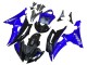 2008-2016 Yamaha YZF 600 R6 Motorcycle Fairings - Blue Glossy Black Canada for Sale