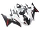 2008-2016 Yamaha YZF 600 R6 Motorcycle Fairings - White Matte Black Red Decals Canada for Sale