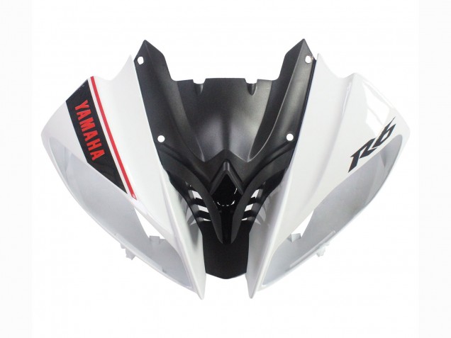 2008-2016 Yamaha YZF 600 R6 Motorcycle Fairings - White Matte Black Red Decals Canada for Sale