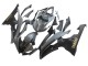 2008-2016 Yamaha YZF 600 R6 Motorcycle Fairings - Grey Matte Black Gold Decals Canada for Sale