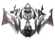 2008-2016 Yamaha YZF 600 R6 Motorcycle Fairings - Matte Grey Red Decals Canada for Sale