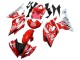 2008-2016 Yamaha YZF 600 R6 Motorcycle Fairings - White Red Black Fiat Acer Canada for Sale