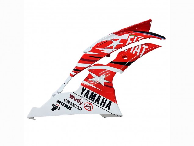 2008-2016 Yamaha YZF 600 R6 Motorcycle Fairings - White Red Black Fiat Acer Canada for Sale