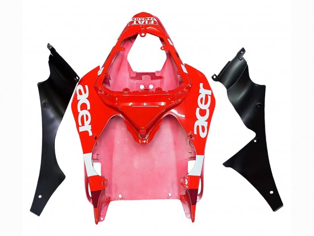 2008-2016 Yamaha YZF 600 R6 Motorcycle Fairings - White Red Black Fiat Acer Canada for Sale
