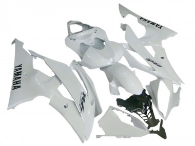 2008-2016 Yamaha YZF 600 R6 Motorcycle Fairings - Glossy White Canada for Sale